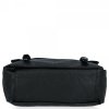BEE BAG Duża Listonoszka Damska Adelia w Stylu Vintage Czarna